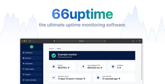 66Uptime v50.0.0 Nulled – Uptime and Cronjob Monitoring Tool PHP Script