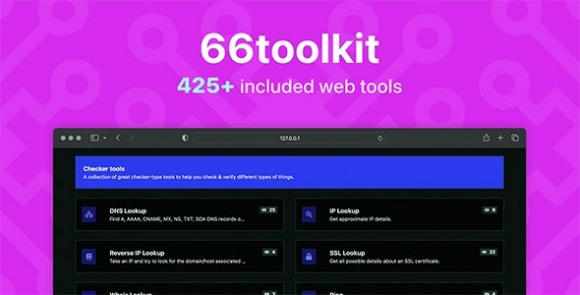 66toolkit v14.0.0 Nulled – Ultimate Web Tools System (SAAS) PHP Script