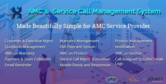 AMC and Customer Service Call Management Application v2.2 – PHP Script