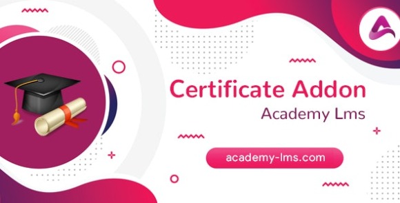 Academy LMS Certificate Addon v1.0