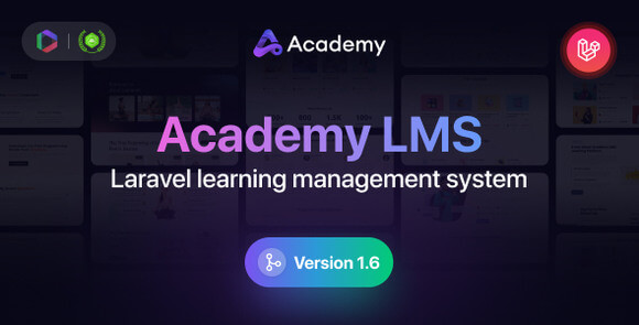 Academy LMS v1.6 Nulled – Laravel Learning Management System PHP Script