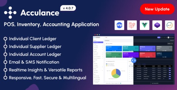 Acculance v4.0.7 Nulled – POS, Inventory, Accounting Application PHP Script