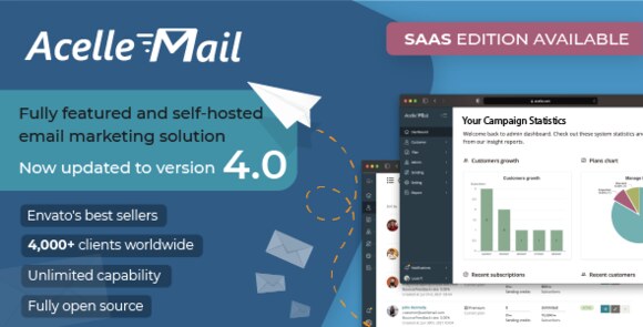 Acelle v4.1.5 Nulled – Email Marketing Web Application PHP Script
