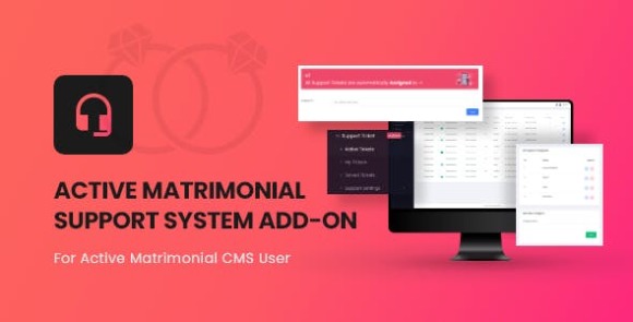 Active Matrimonial Support Ticket Add-on v1.0 Free