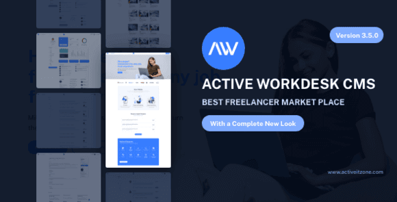 Active Workdesk CMS v3.5.0 Nulled – PHP Script