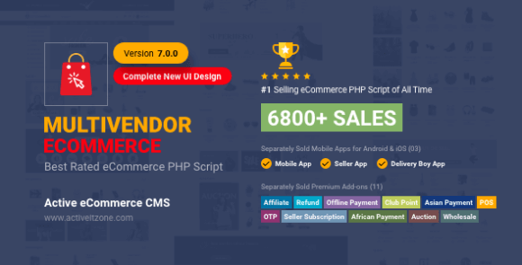 Active eCommerce CMS v10.4.2 Nulled + (All Addons) and Android App