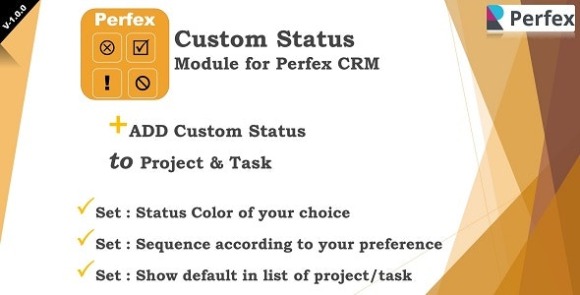 Add-on Statuses Module for Perfex CRM v1.1 – Addon