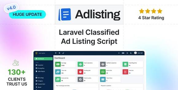 Adlisting v4.18.0 – Buy Sell Classified Ads Marketplace Laravel Script