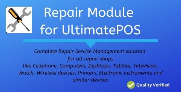 Advance Repair Module for UltimatePOS v1.7 Nulled with SaaS Compatible Addon