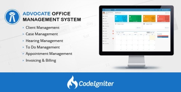 Advocate Office Management System v2.0 Nulled – PHP Script