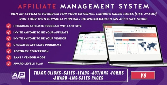Affiliates Management System v14.0.0.0 Nulled – PHP Software