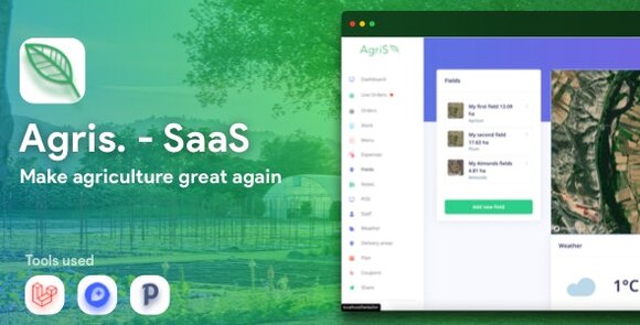Agris v4.0.0 – SaaS Platform Script for Agriculture