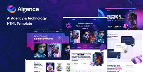 Aigence – AI Agency & Technology HTML Template