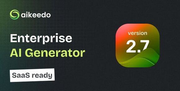 Aikeedo AI v3.6.2 Nulled – SAAS / OpenAI – AI Chat, Content, Image, Voice, Code Script