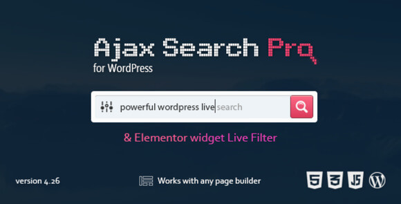Ajax Search Pro v4.28.0 – Live WordPress Search & Filter Plugin