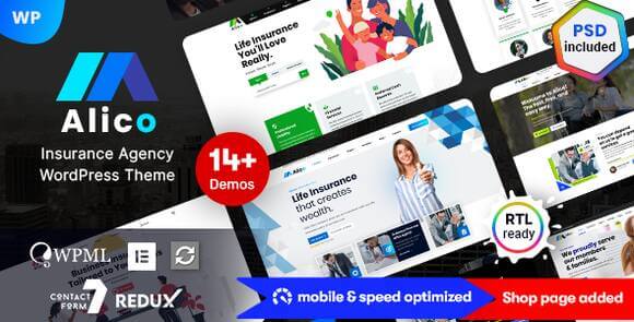 Alico v1.2.1 – Insurance WordPress Theme