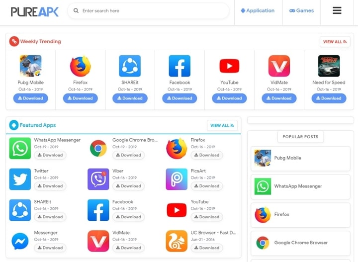Pure APK Premium – Apps or Software Blogger Template