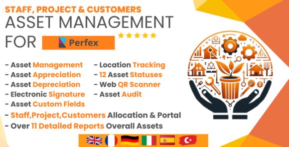 AssetCentral v1.0 – Assets Management for Perfex CRM Addon