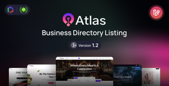 Atlas v1.3.1 Nulled – Laravel Business Directory Listing PHP Script