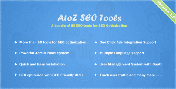 AtoZ SEO Tools v4.0 Nulled – Search Engine Optimization Tools PHP Script
