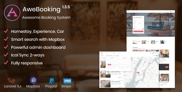 AweBooking v1.3.5 – Awesome Booking System PHP Script