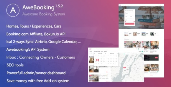 AweBooking v1.5.2 – Versatile Reservation System PHP Script
