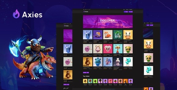 Axies v2.0 – Premium Downloads Scripts System with Website PHP Script