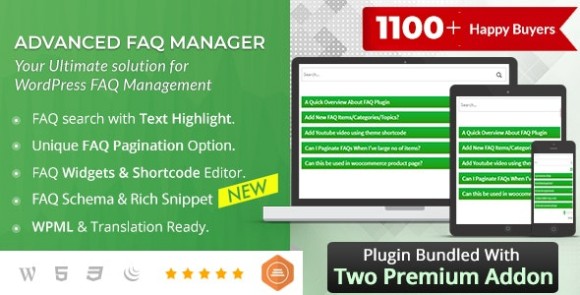 BWL Advanced FAQ Manager v2.2.0 – WordPress Plugin