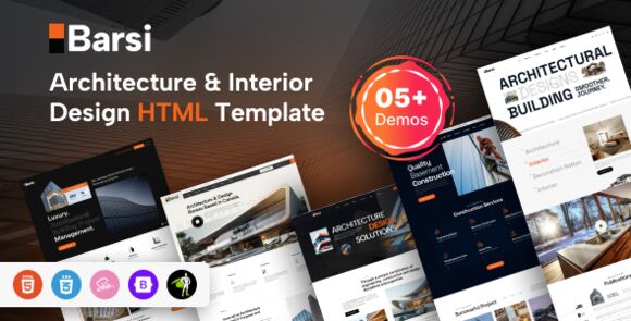 Barsi – Architecture & Interior Design HTML Template