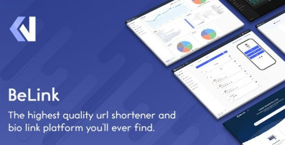 BeLink v3.0.8 – Bio Link & URL Shortener Platform Script