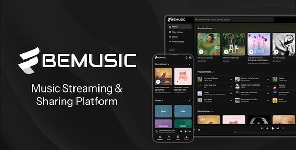 BeMusic v3.1.5 Nulled – Music Streaming Engine PHP Script