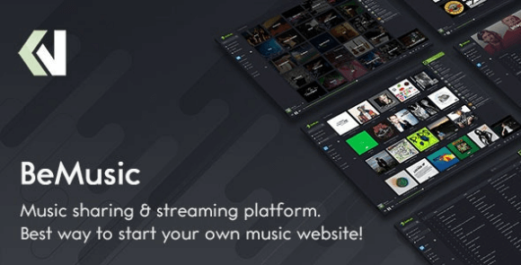 BeMusic v3.0.1 – Music Streaming Engine Nulled PHP Script