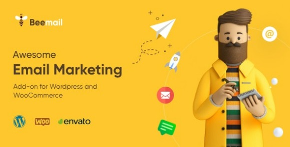 BeeMail v2.0.1 – Email Marketing Plugin for WordPress & WooCommerce Plugin