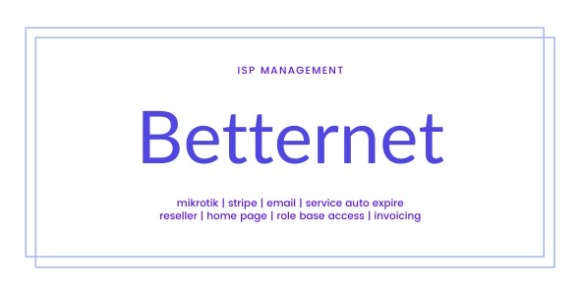 Betternet ISP Management Solution v4.0 – PHP Script