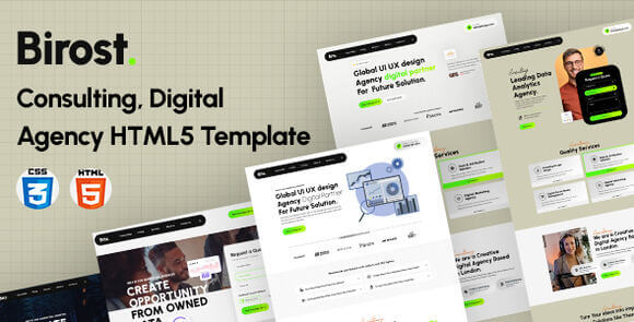 Birost – Consulting, Digital Agency HTML5 Template