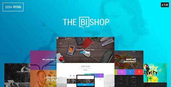 Bishop v1.1 – Multi-Purpose One & Multi Page HTML Template
