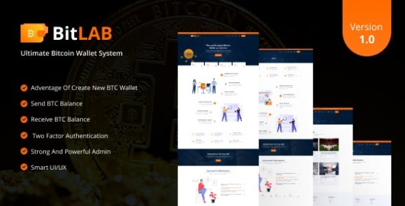 BitLab v1.0 – Ultimate Bitcoin Wallet System Nulled Script