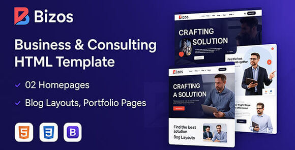 Bizos – Creative Agency HTML Template