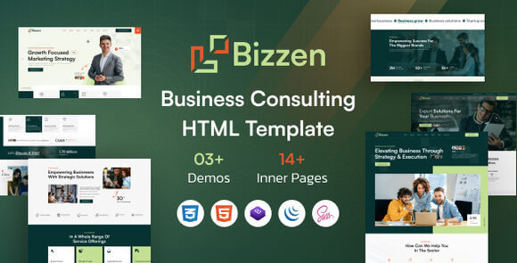 Bizzen – Business Consulting HTML Template