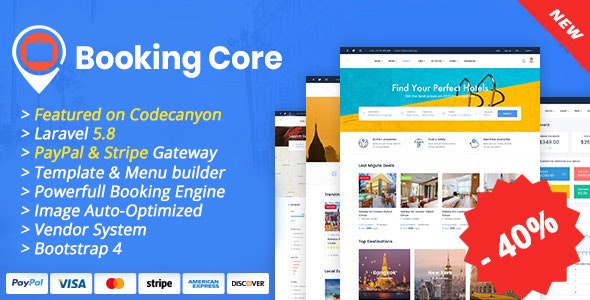 Booking Core v1.5.1 – Ultimate Booking System Nulled Download