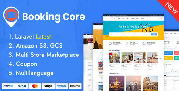 Booking Core v4.0.1 – Ultimate Booking System Nulled Script