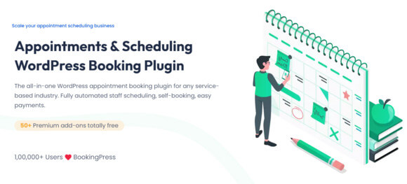 BookingPress Pro v5.0.1 – WordPress Appointment Booking Plugin