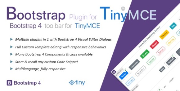 Bootstrap Plugin for TinyMCE v3.5.1 – JavaScript