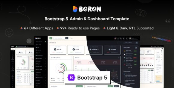 Boron – Admin & Dashboard Template