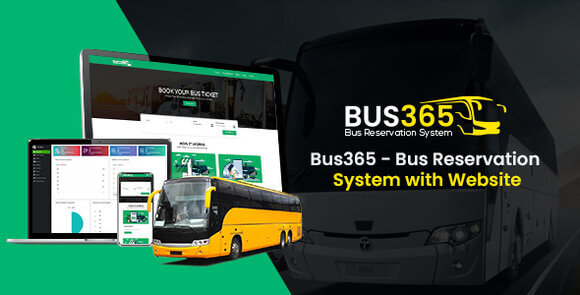 Bus365 v6.3 Nulled – Bus Reservation System with Website PHP Script