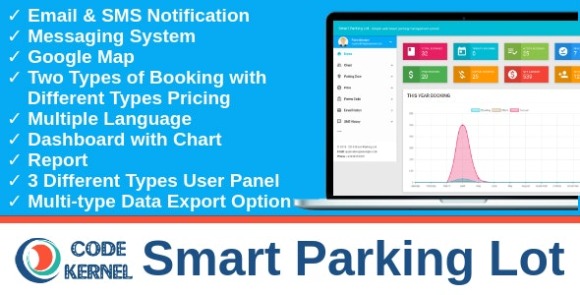 CK v4.0.0 – Smart Parking Reservation System PHP Script