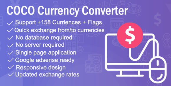 COCO v2.5 – Currency Converter PHP Script