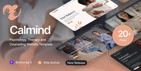 Calmind – Psychology, Therapy and Counseling HTML Template