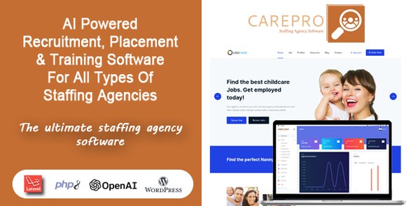 CarePro (09 Oct 2025) Nulled – SaaS Staffing Agency Software