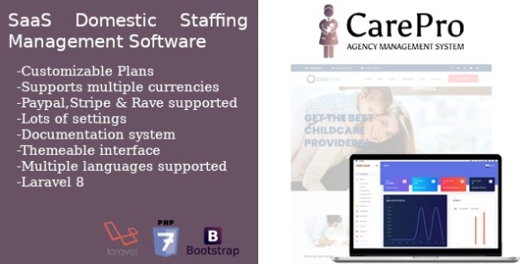CarePro (14 May 2021) – SaaS Domestic Staffing Agency Management System